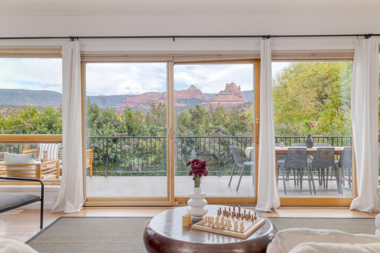 Sedona Sunrise By Avantstay Majestic Red Rocks Views~Walk To Jordan Trailhead~Peloton Bike~Hot Tub~Wifi Exterior photo